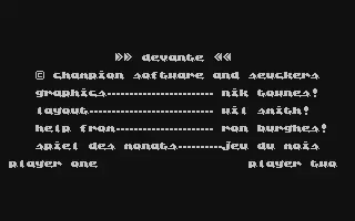 jeu Devante jeu Devante