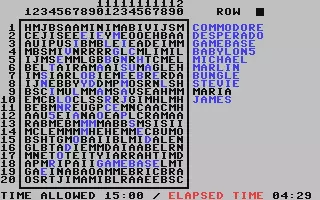 jeu Find-a-Word jeu Find-a-Word