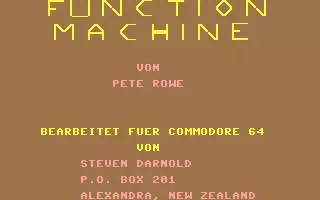 jeu Function Machine