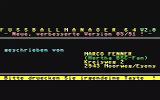 jeu Fußballmanager 64 jeu Fußballmanager 64