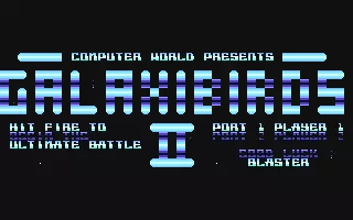 jeu Galaxibirds II jeu Galaxibirds II