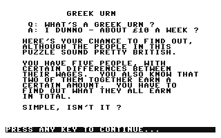 jeu Greek Urn