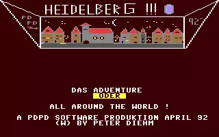 jeu Heidelberg - Das Adventure
