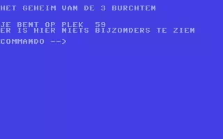 jeu Geheim van de drie burchten, Het jeu Geheim van de drie burchten, Het