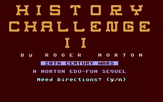 jeu History Challenge II jeu History Challenge II