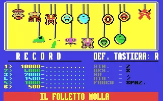 jeu Folletto Molla, Il