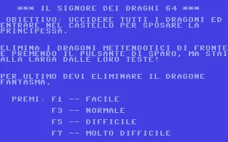 jeu Signore dei Draghi 64, Il