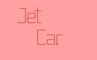 jeu Jet Car jeu Jet Car