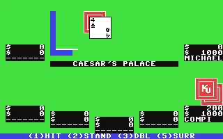 jeu Ken Uston's Professional Blackjack jeu Ken Uston's Professional Blackjack