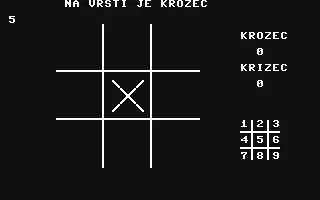 jeu Krizci in Krozci