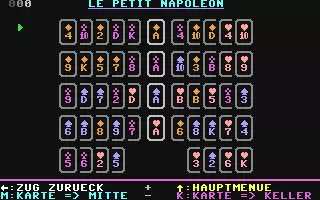 jeu Petit Napoleon, Le