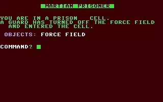 jeu Martian Prisoner jeu Martian Prisoner