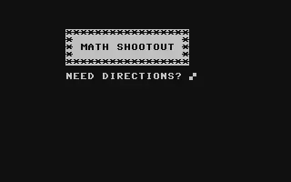 jeu Math Shootout