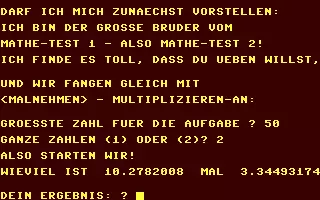 jeu Mathe-Test II jeu Mathe-Test II