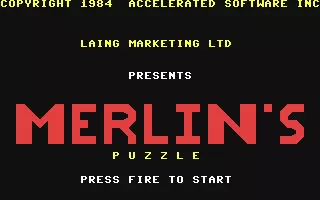 jeu Merlin's Puzzle