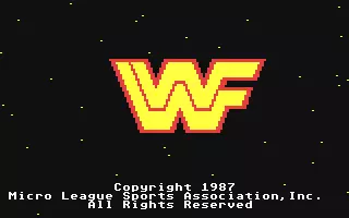 jeu MicroLeague-WWF Wrestling
