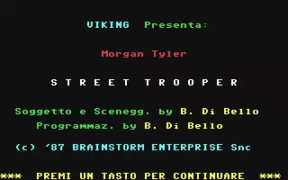 jeu Morgan Tyler - Street Trooper jeu Morgan Tyler - Street Trooper