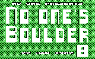 jeu No One's Boulder 08 jeu No One's Boulder 08