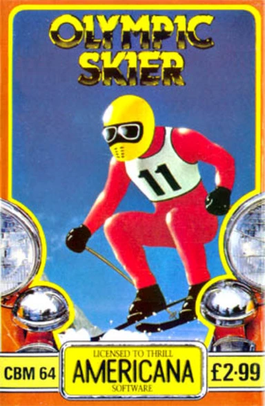 jeu Olympic Skier