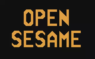 jeu Open Sesame
