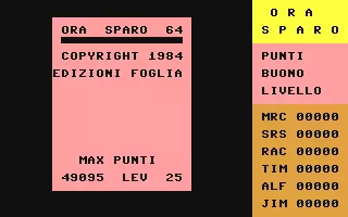jeu Ora Sparo jeu Ora Sparo