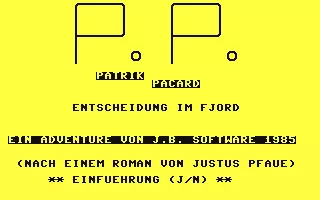 jeu Patrik Pacard - Entscheidung im Fjord