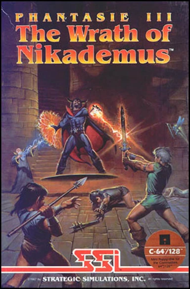 jeu Phantasie III - The Wrath of Nikademus