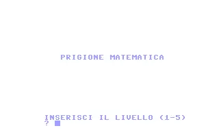 jeu Prigione Matematica