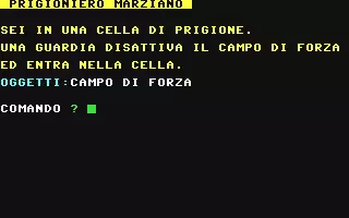 jeu Prigioniero Marziano jeu Prigioniero Marziano