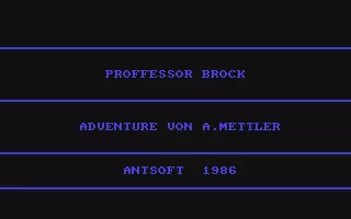 jeu Professor Brock