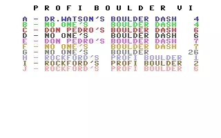 jeu Profi Boulder 006 jeu Profi Boulder 006