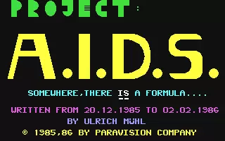 jeu Projekt AIDS jeu Projekt AIDS