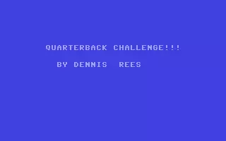 jeu Quarterback Challenge jeu Quarterback Challenge