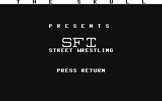 jeu SFI Street Wrestling