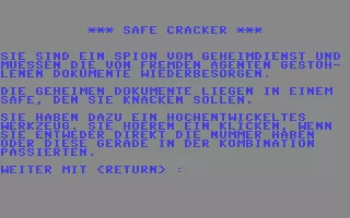 jeu Safe Cracker jeu Safe Cracker