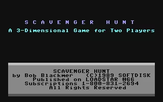 jeu Scavenger Hunt (3D)
