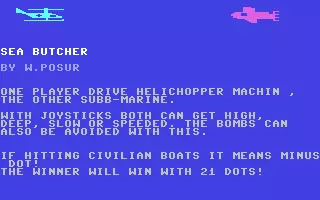 jeu Sea Butcher