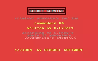 jeu Secret Service