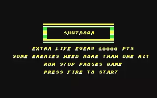 jeu Shutdown jeu Shutdown