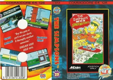 ROM Simpsons, The - Bart vs. the Space Mutants