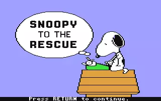 jeu Snoopy to the Rescue jeu Snoopy to the Rescue