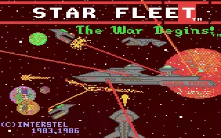 ROM Star Fleet I - The War Begins! (2nd Edition)