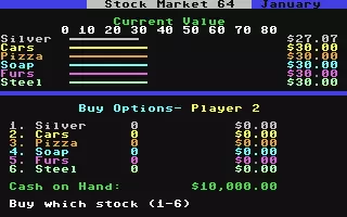 jeu Stock Market