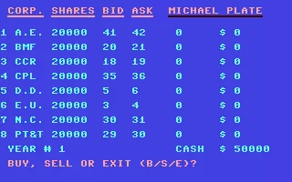 jeu Stock Market Game jeu Stock Market Game