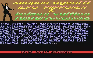 jeu Suopon agentti Ilpo Piipponen & kolmen valtion tunturivyöhyke jeu Suopon agentti Ilpo Piipponen & kolmen valtion tunturivyöhyke