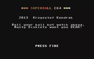 jeu Superball C64 jeu Superball C64