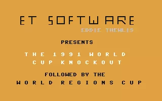 jeu 1991 World Cup Knockout, The