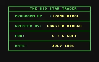 jeu Big Star Trader, The jeu Big Star Trader, The