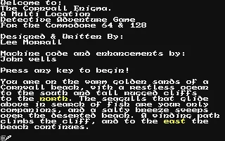 jeu Cornwall Enigma, The jeu Cornwall Enigma, The