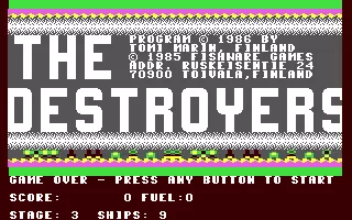 jeu Destroyers, The